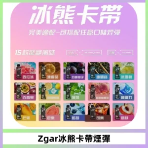 ZGAR PROJECT-D冰熊卡帶15000口可調節功率+大電池續航